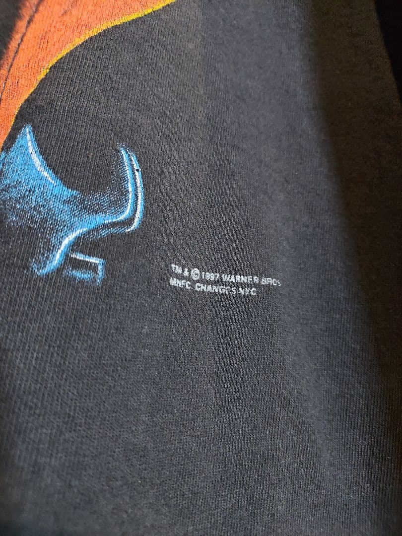 ヨセミテサム ブラックアウト Tシャツ ルーニーテューンズ ヴィンテージ アニメ