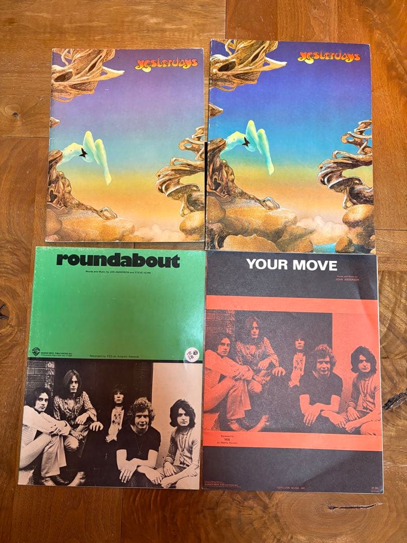 イエス（yes）の楽譜の16冊セット　バンドスコア