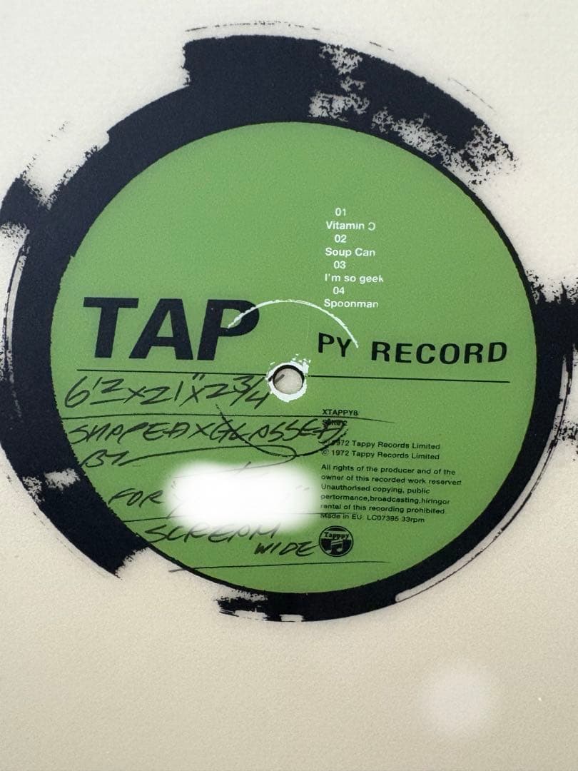 サーフィン・ボディボード Tappy Record SCREAM 6'2\"