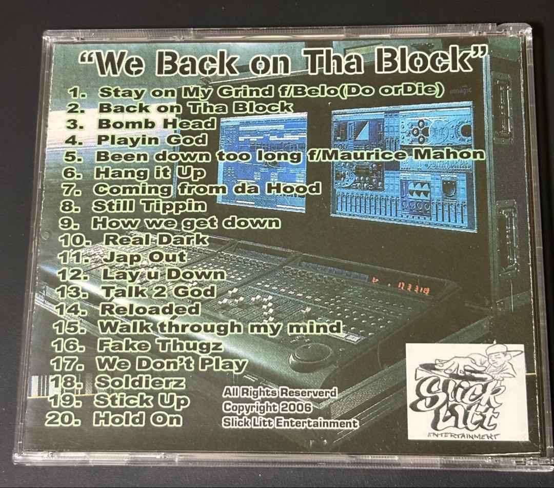 洋楽 Back On Tha Block / VA g-rap