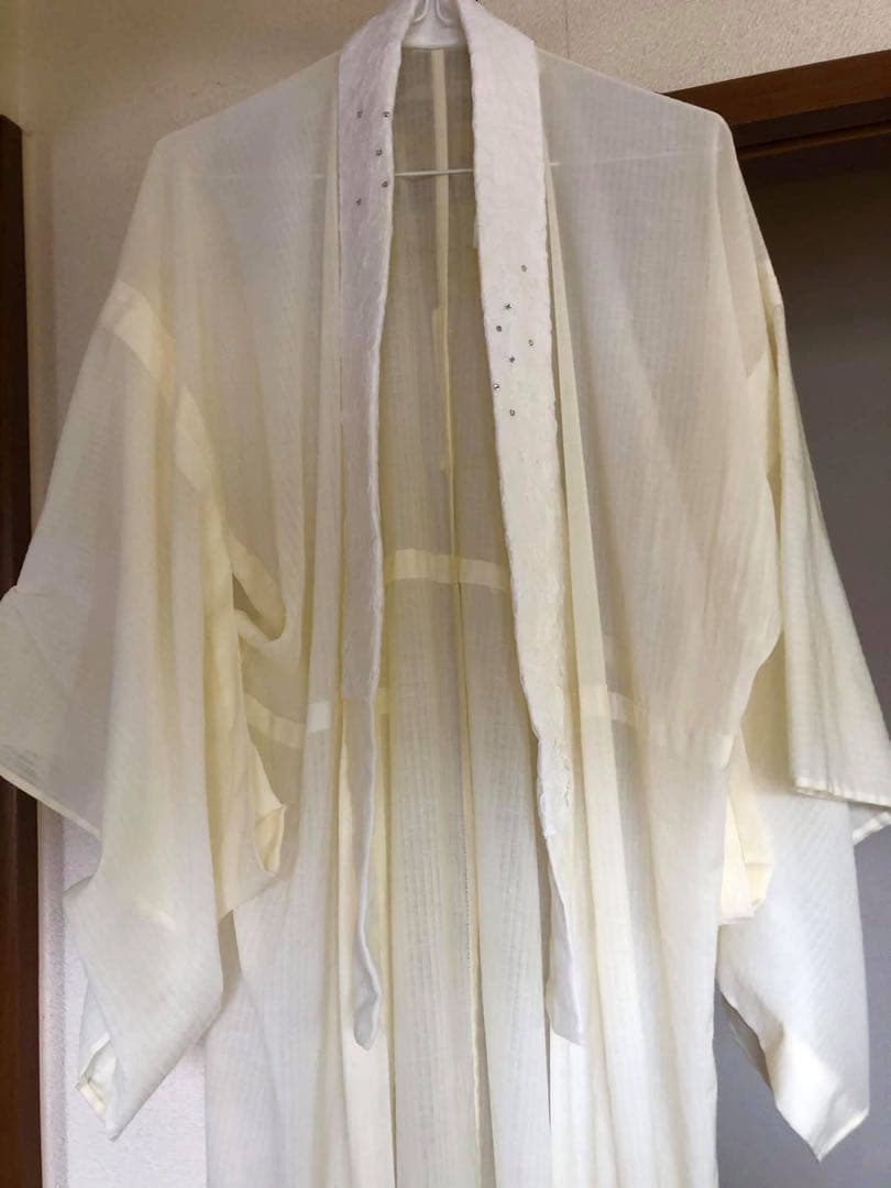 爽竹長襦袢❣️東レ 絽の半衿付・衣紋抜き付・涼しくて洗える長襦袢