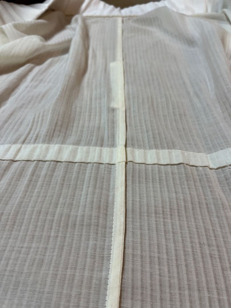 爽竹長襦袢❣️東レ 絽の半衿付・衣紋抜き付・涼しくて洗える長襦袢