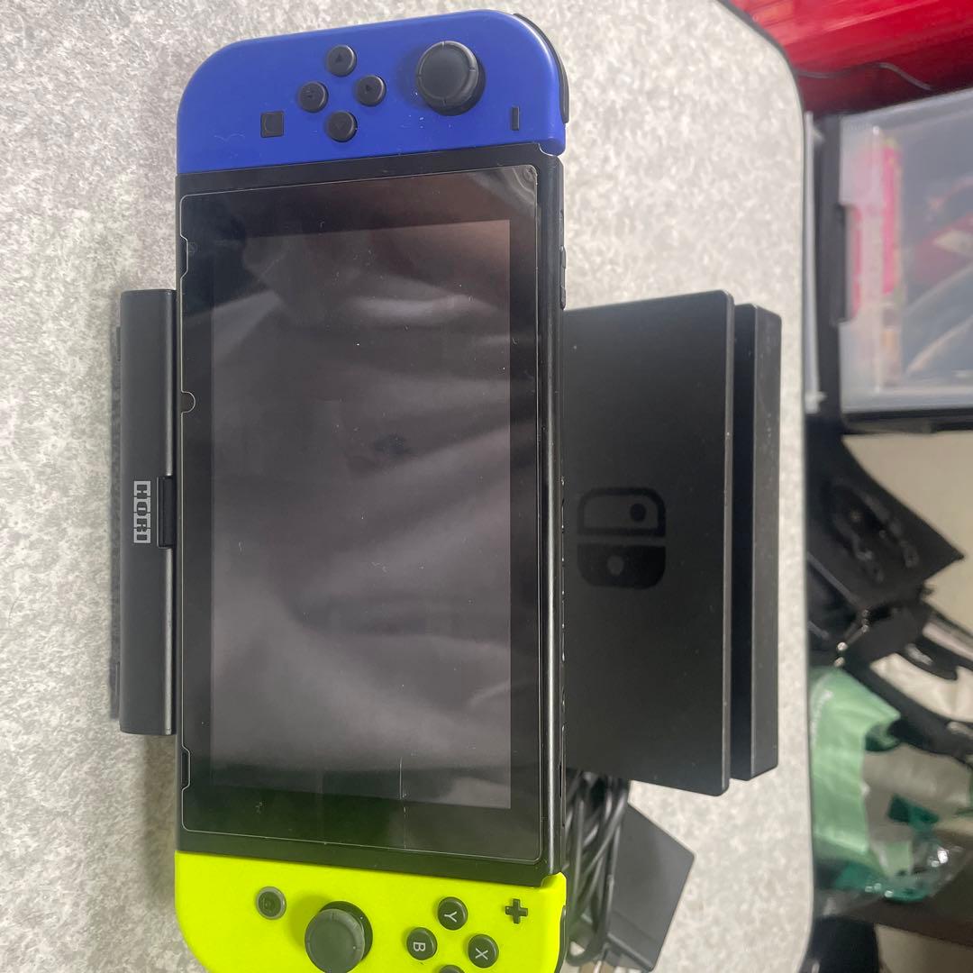 Nintendo Switch 本体＋スマブラ＋GCコンタップ