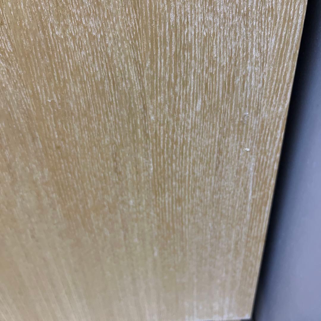 無印良品/ガラス扉付き収納棚/食器棚/ナチュラルウッド