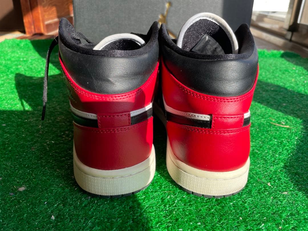 JORDAN 1 MID (554724-069)ジョーダン1 赤黒 26.5