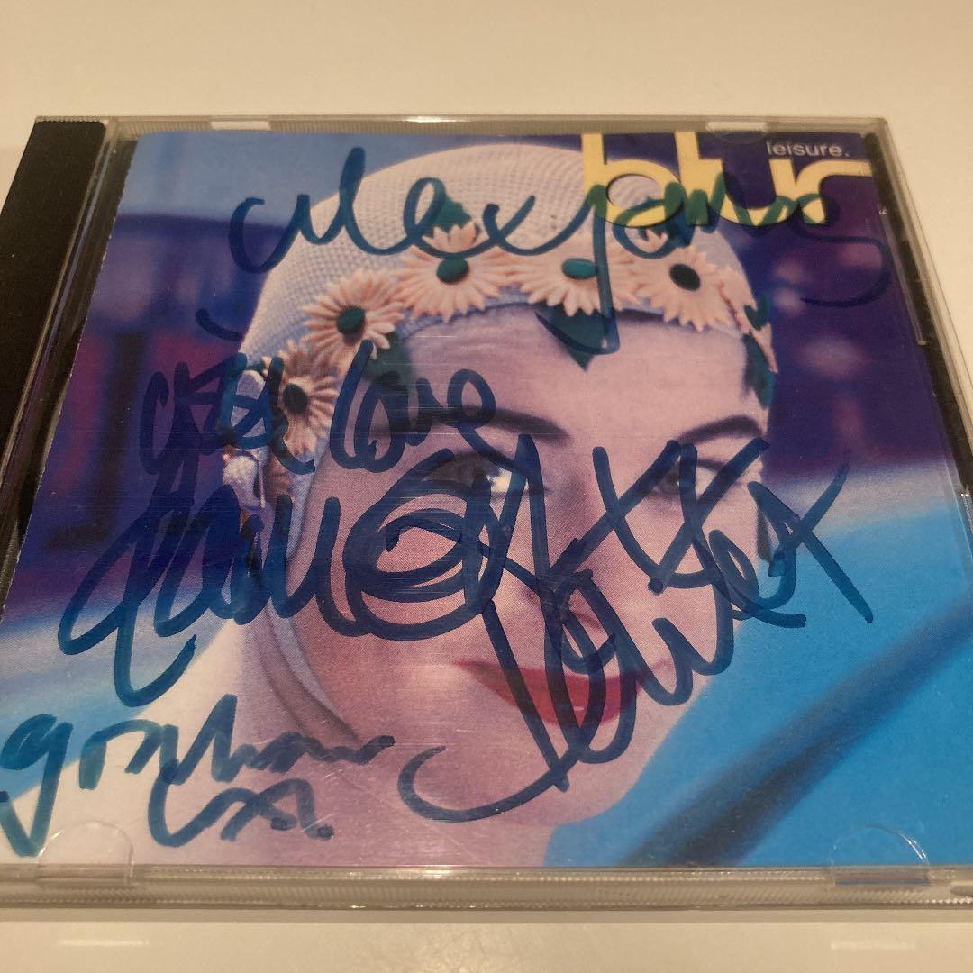 blur メンバー直筆サイン入りアルバム