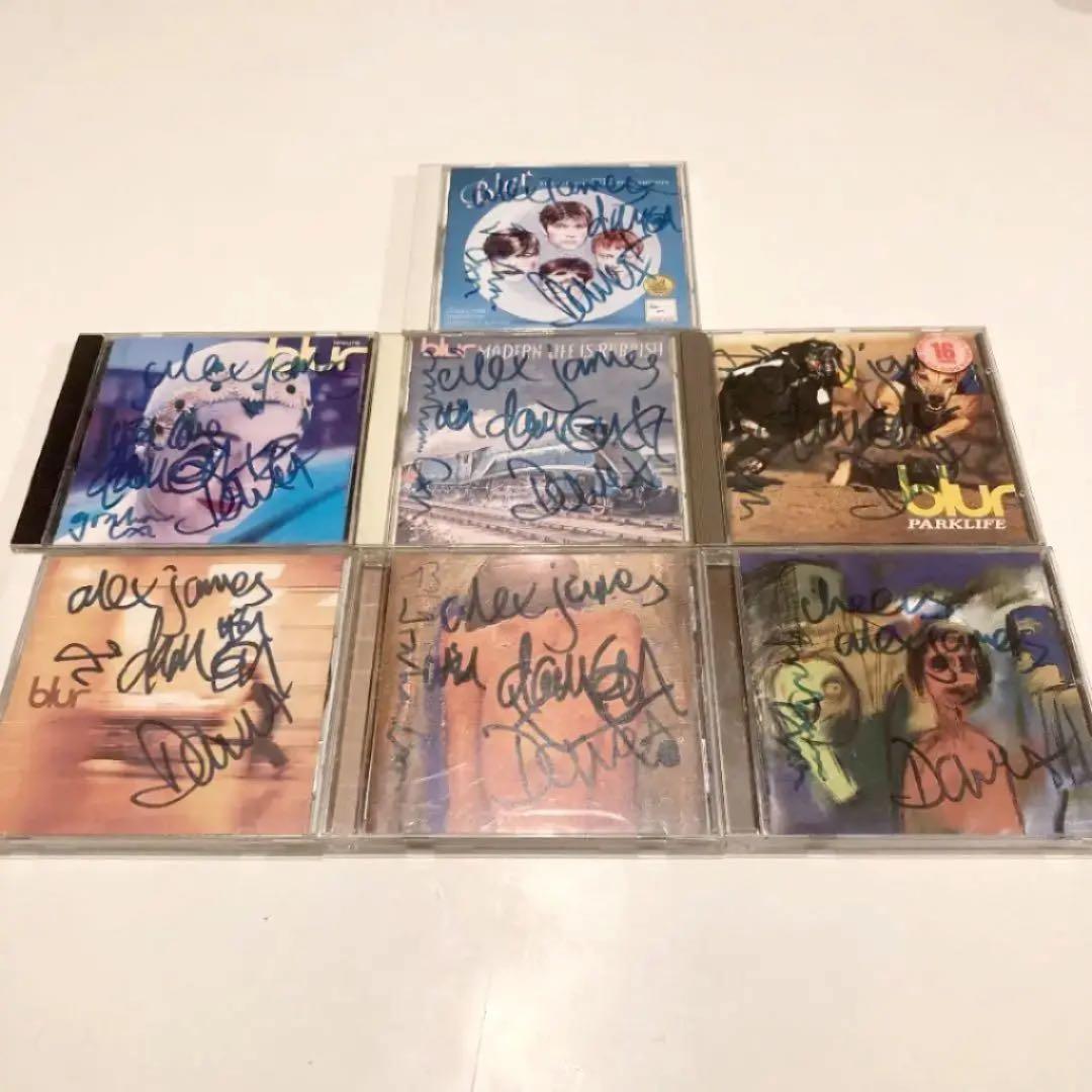 blur メンバー直筆サイン入りアルバム
