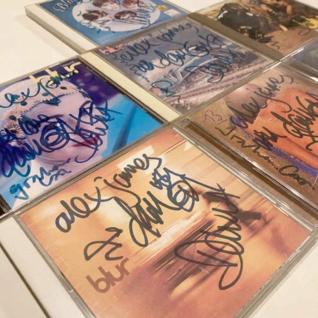 blur メンバー直筆サイン入りアルバム