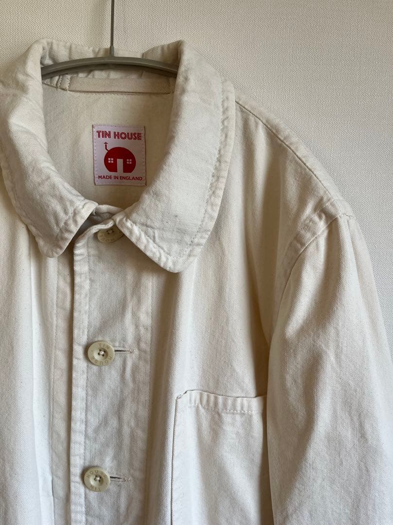 ジャケット・アウター OLDTOWN OVERALL CANVAS NATURAL