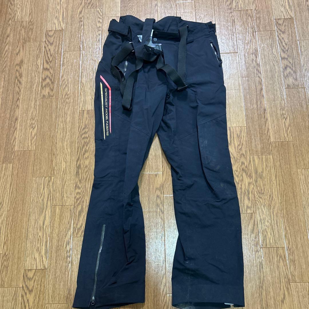 SUNLINE フィッシングスーツ ブラック Lサイズ