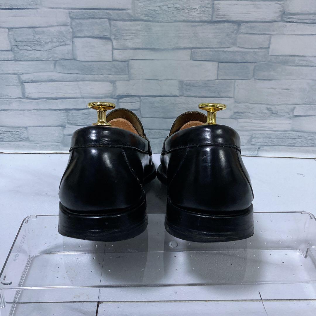 G.H.BASS ジーエイチバス ロファー LOGAN 革靴 黒 27 E