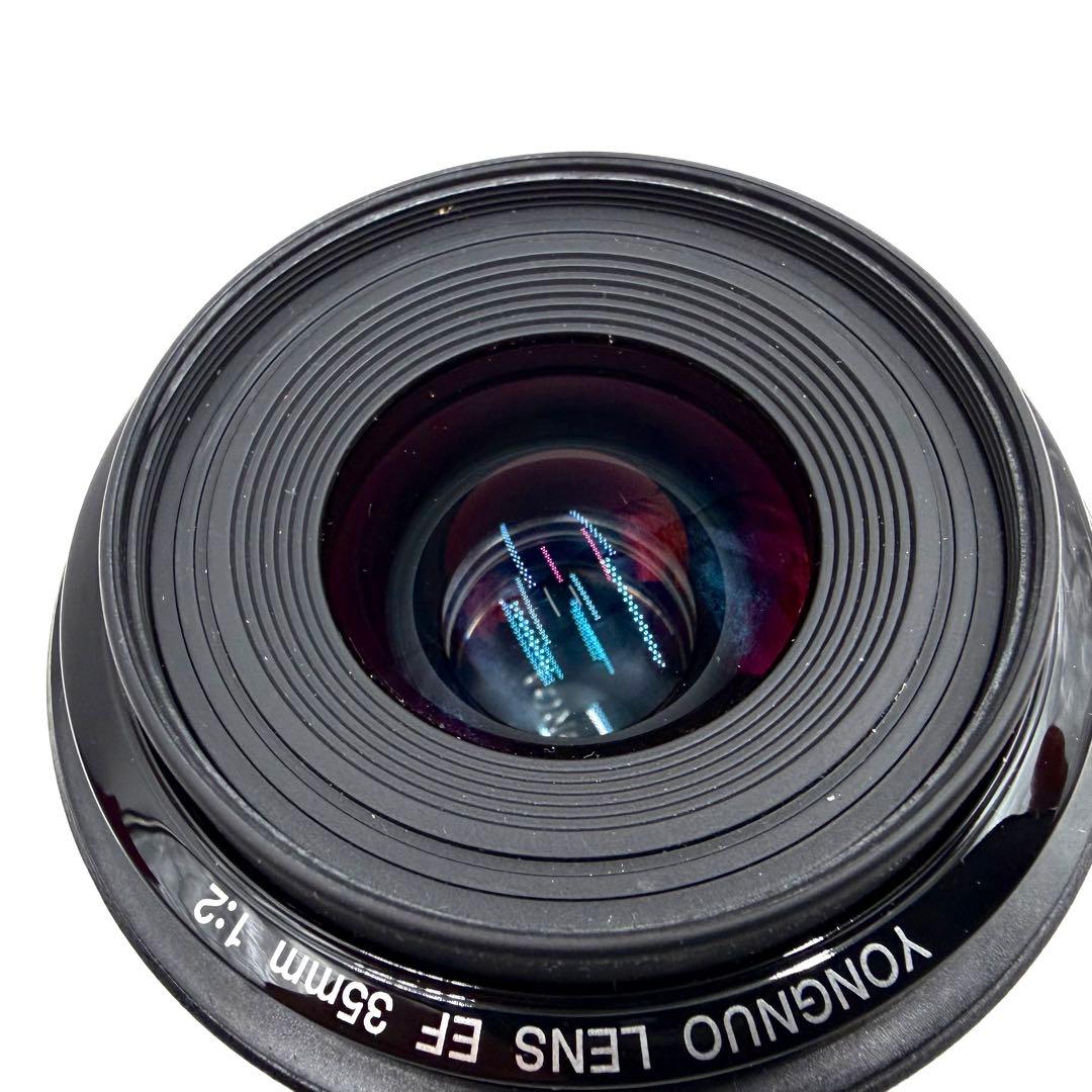 【美品✨】YONGNUO EF-35mm 1:2 F2 単焦点レンズ