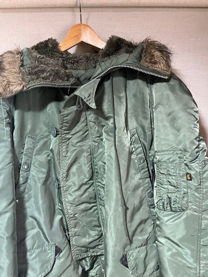 古着 ALPHA N-3B madeinusa フライトジャケット アメカジ