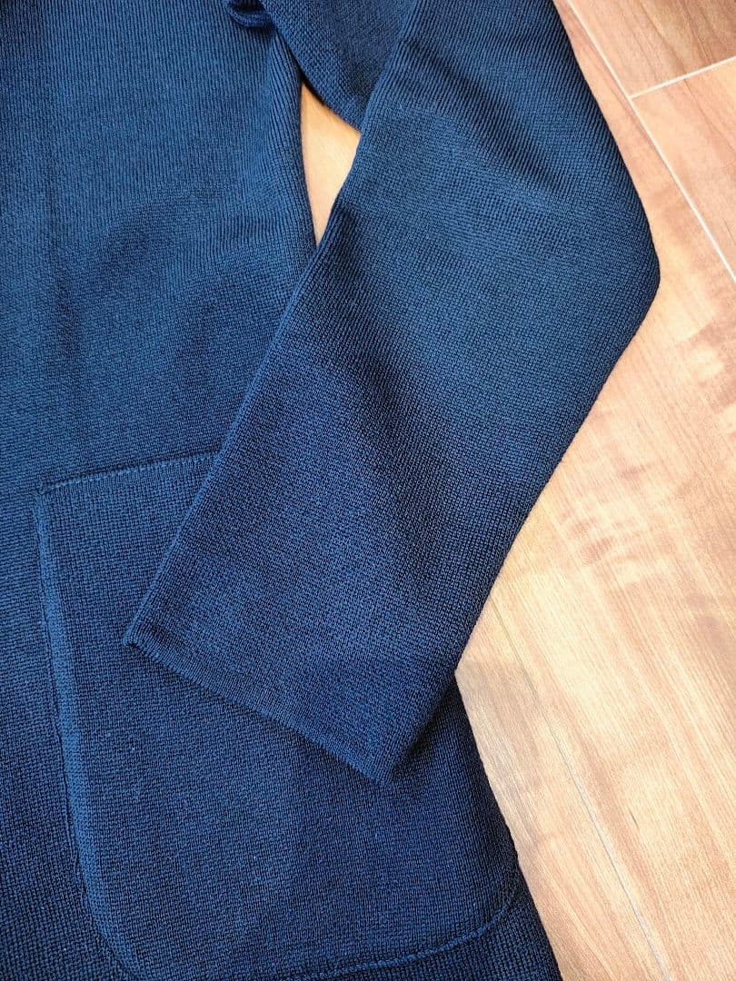LARDINI ラルディーニ ネイビー ニットジャケット