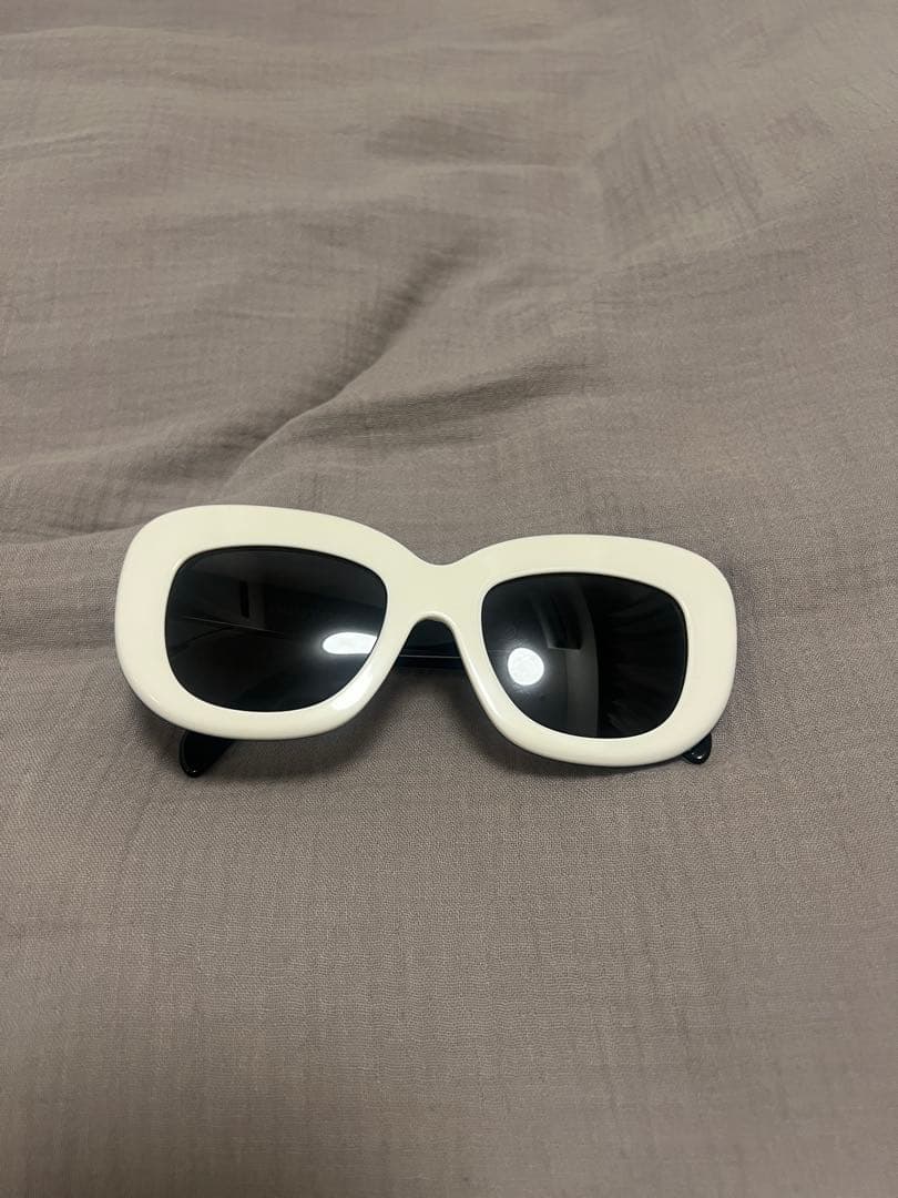 PANTYDROPPER サングラス ホワイト/ブラック
