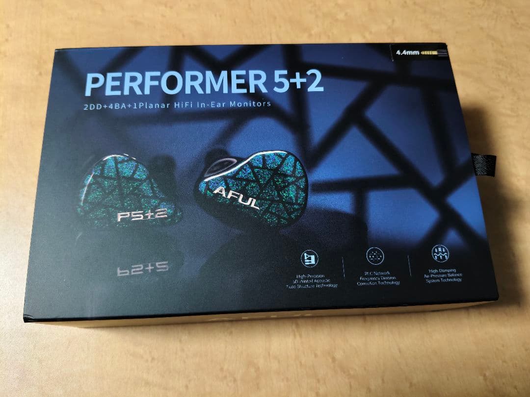 イヤホン AFUL Performer 5+2 4.4mm
