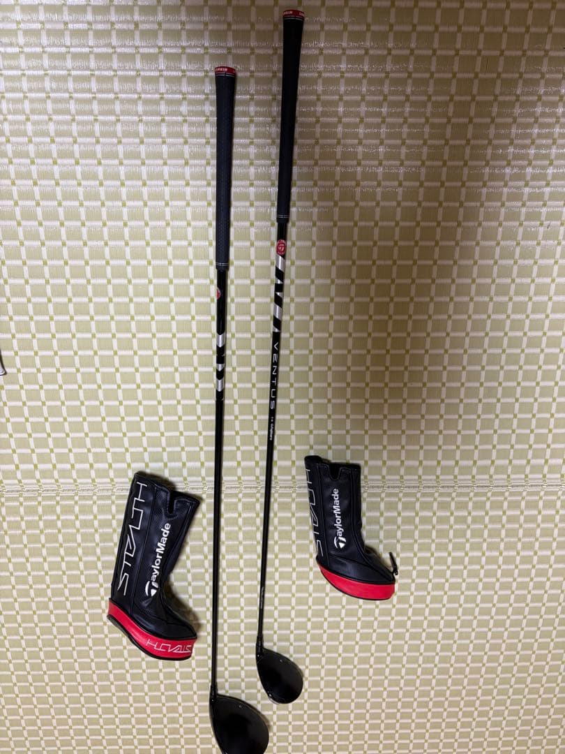 テーラーメイド ステルスプラス ドライバー・スプーン ベンタスブラック6X・7X