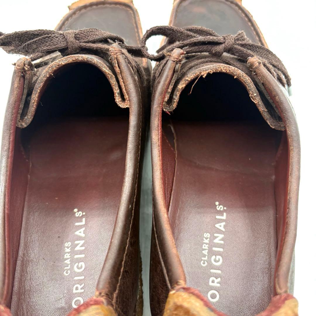 クラークス オリジナルズ ナタリー ブラウン レザー 【24.5】