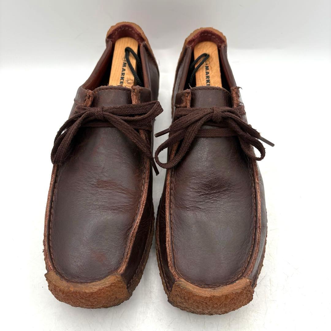 クラークス オリジナルズ ナタリー ブラウン レザー 【24.5】