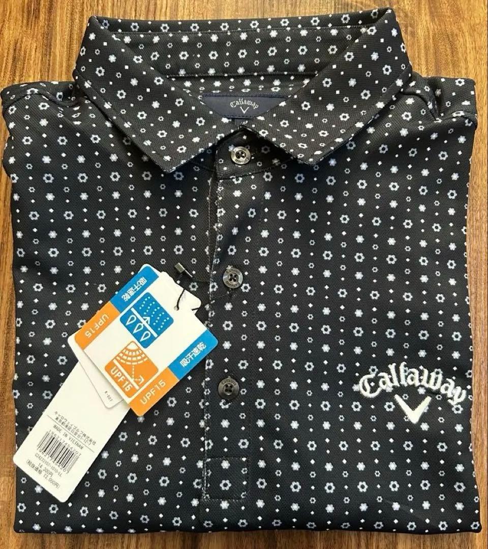 新品、未使用品　Callaway 花柄シャツ LLサイズ