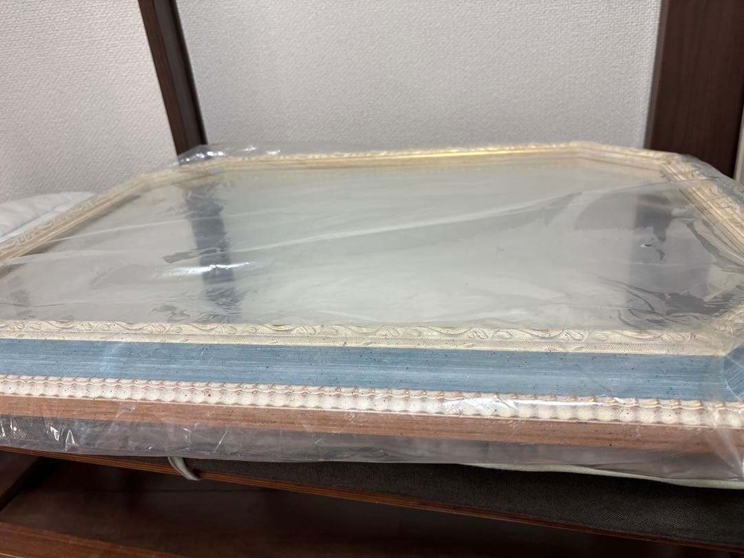 鏡 ミラー 壁掛け鏡 壁掛けミラー ウォールミラー イタリア製　80cm