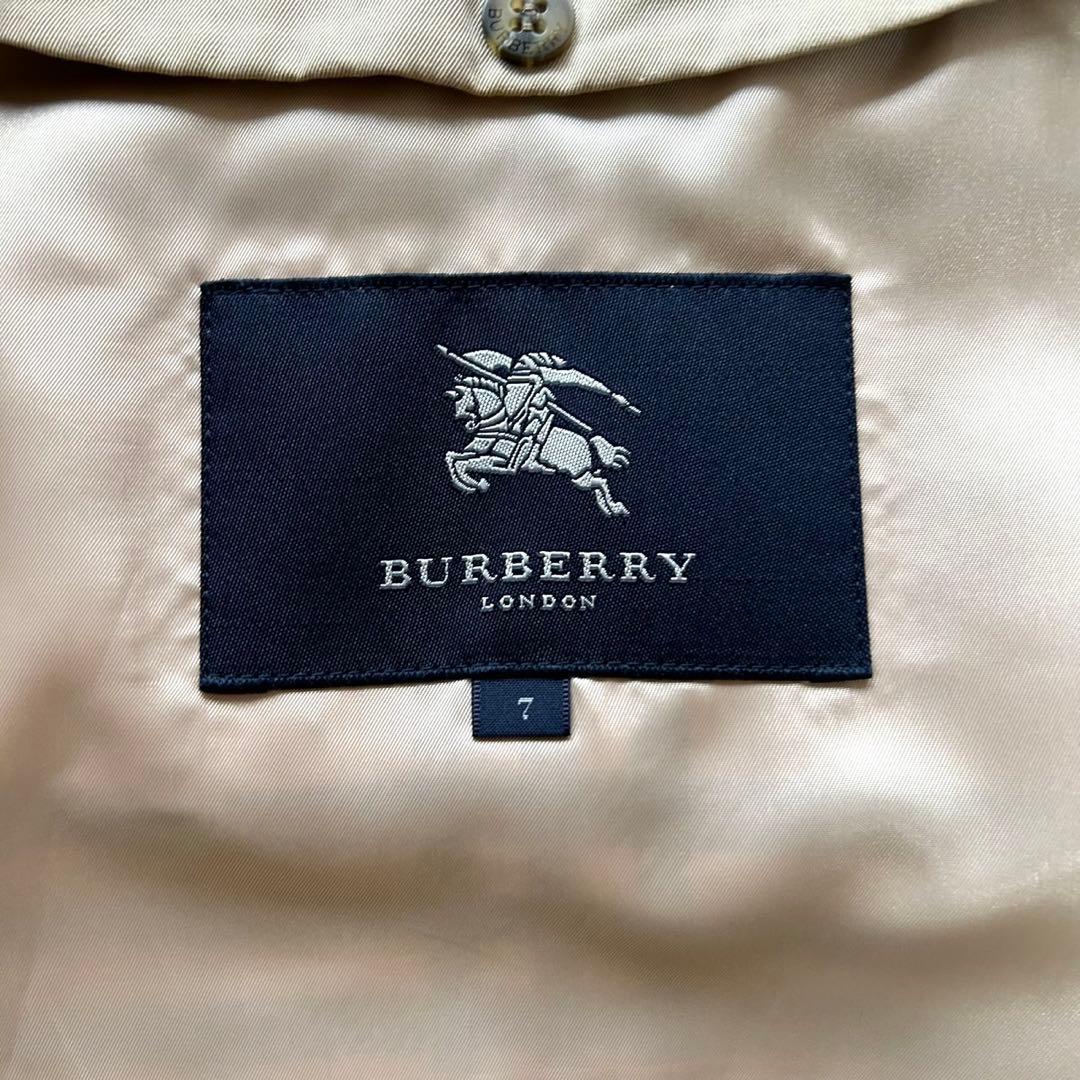 バーバリーロンドン　トレンチコート　ライナー　　ベルト付き　ベージュ　ロング　S