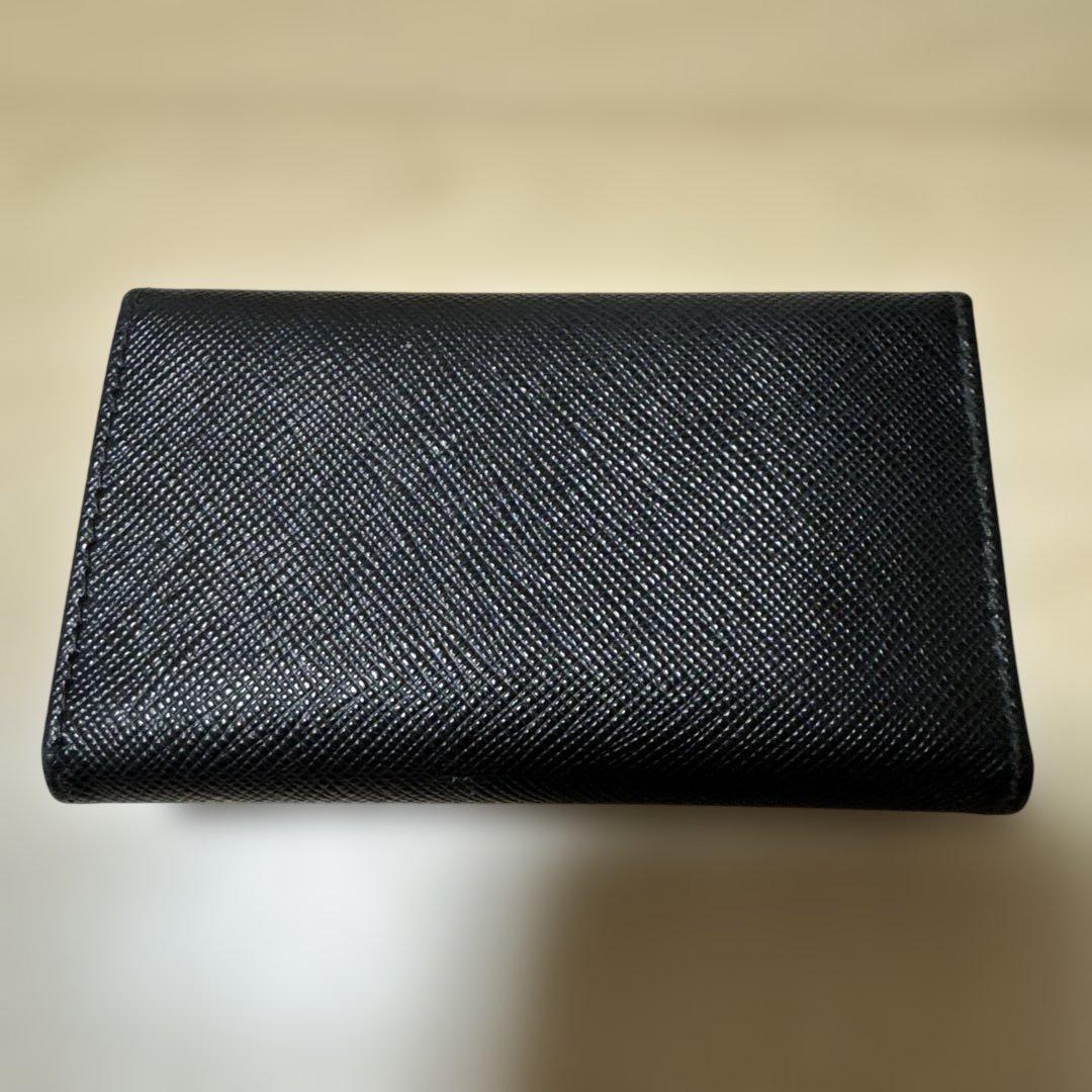 PRADA プラダ 6連 キーケース サフィアーノ ブラック 黒最終値下‼️