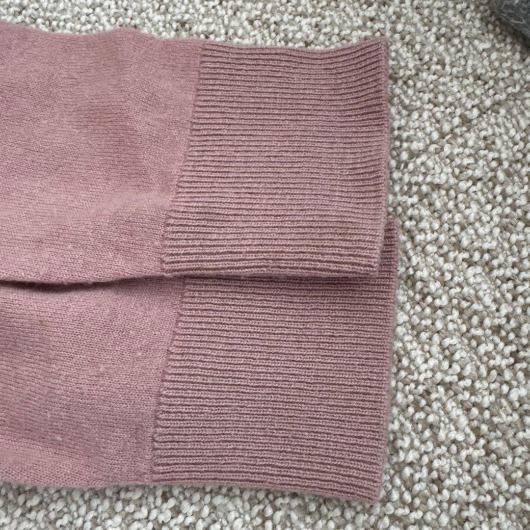 BURBERRY ピンク 長袖ワンピース 4Y バーバリー