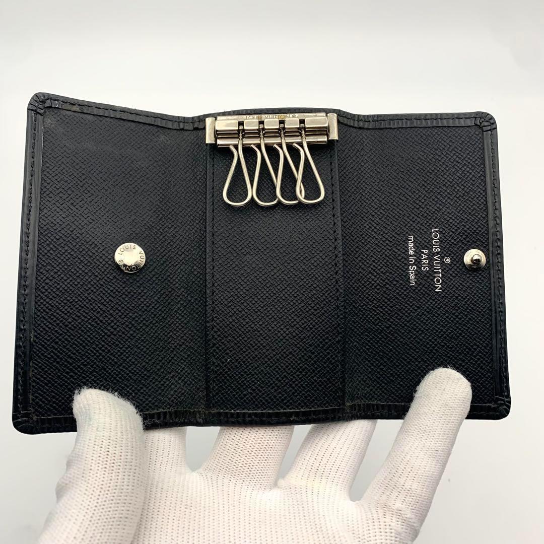 ✨美品✨ルイヴィトン ミュルティクレ4連 キーケース キーホルダー エピ 黒