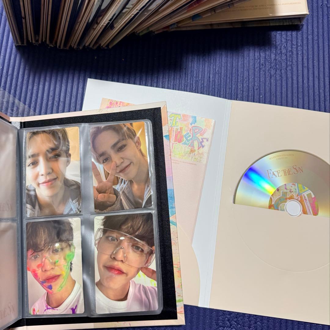 SEVENTEEN セブチ Face the sun Carat盤 コンプリート