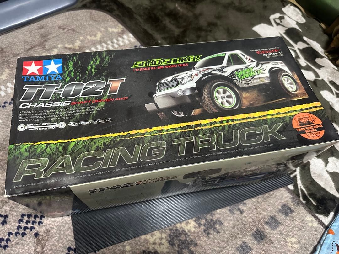 タミヤ　TT-02T サーボ　受信機付き