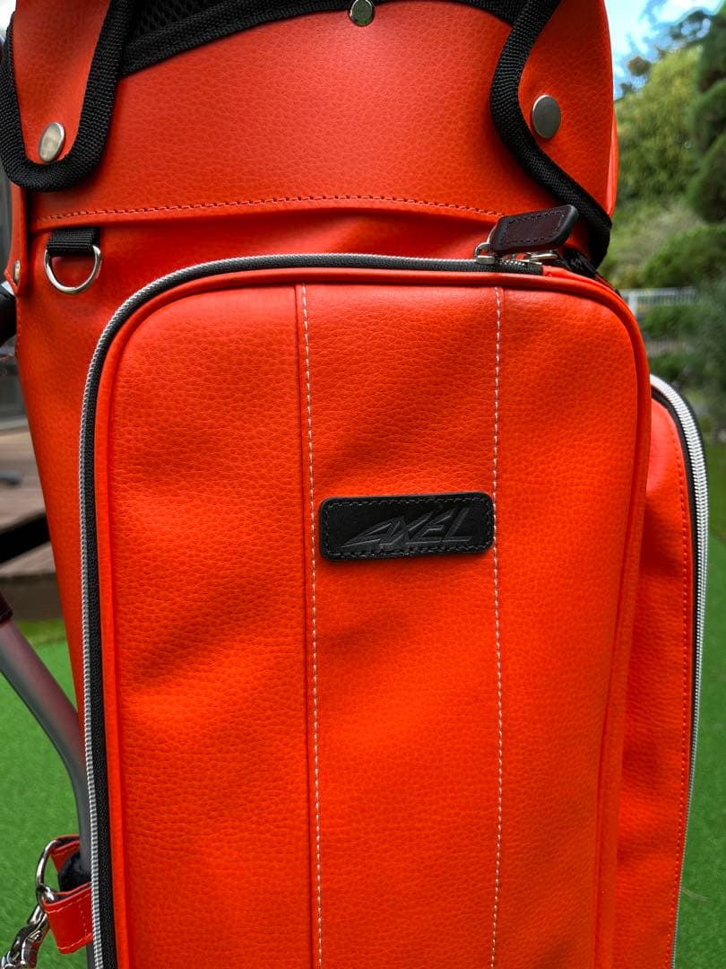K*a様 axelエクセルゴルフバッグオレンジ