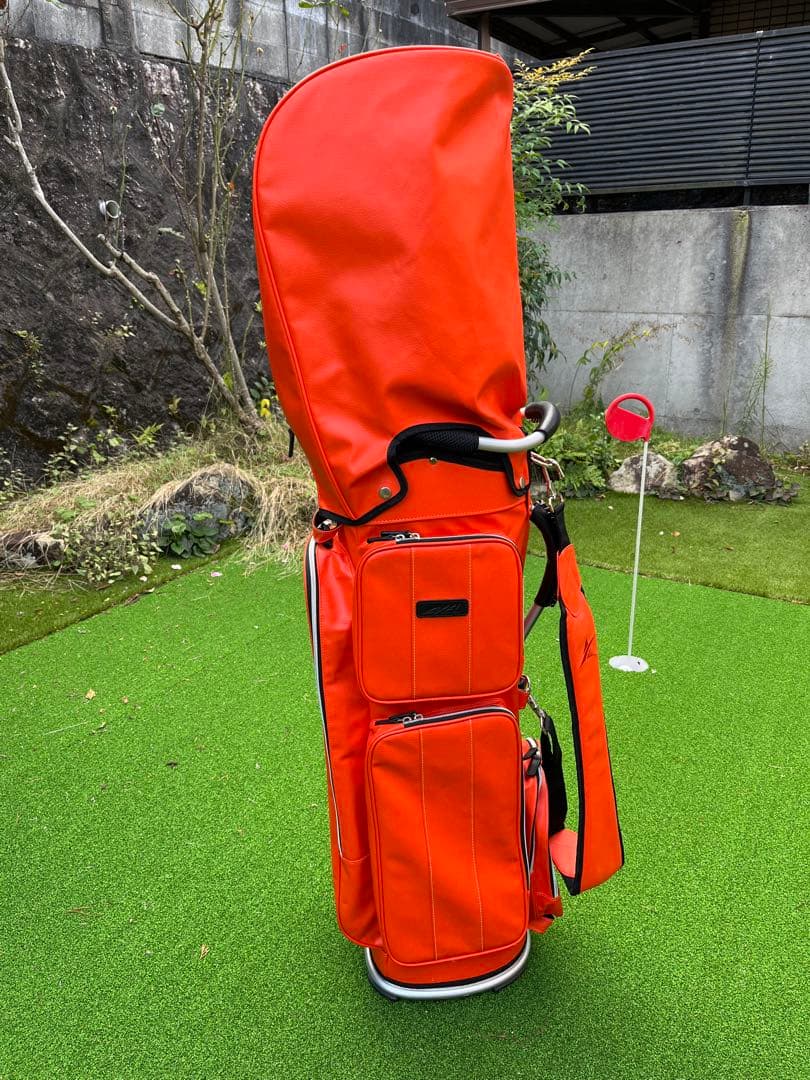 K*a様 axelエクセルゴルフバッグオレンジ