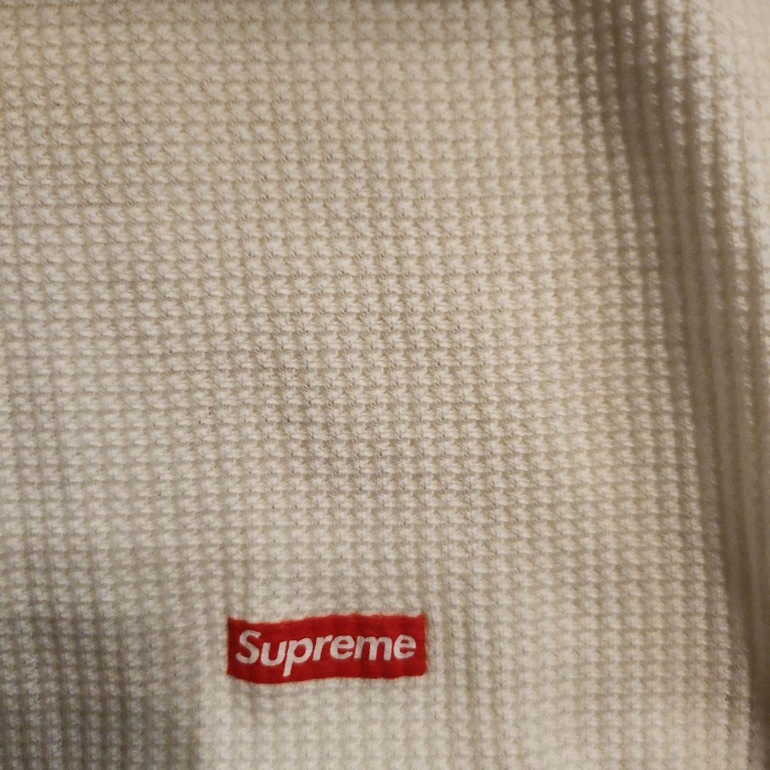 2枚セット Supreme/Hanes サーマルクルー