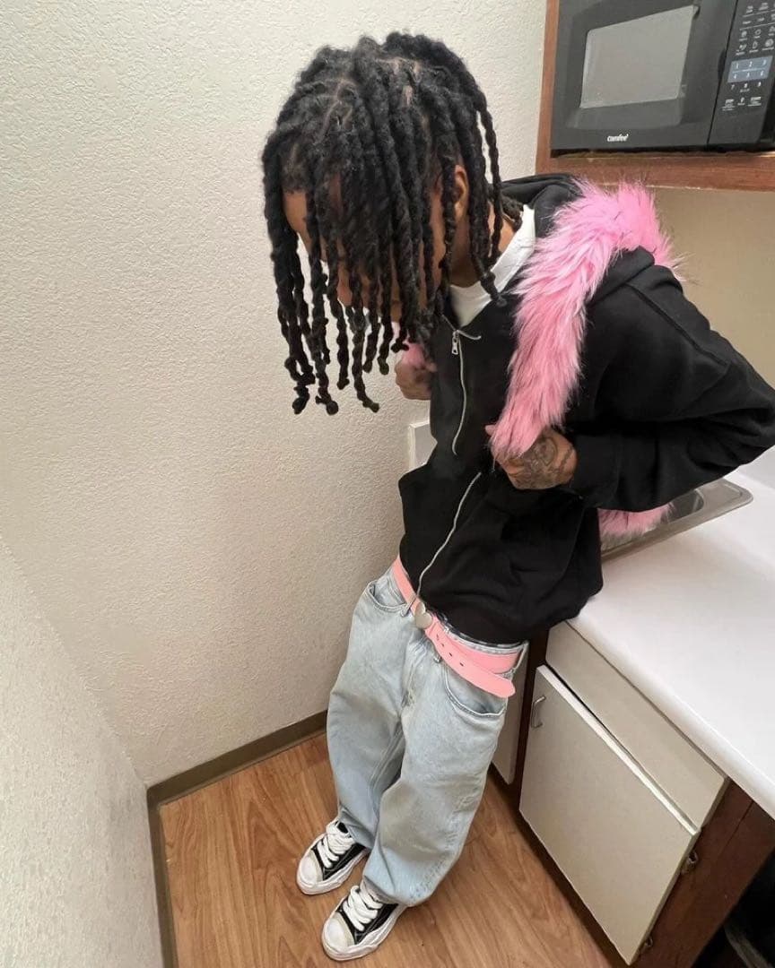 Dekayed ファーバッグ リュック y2k グランジ opium ピンク