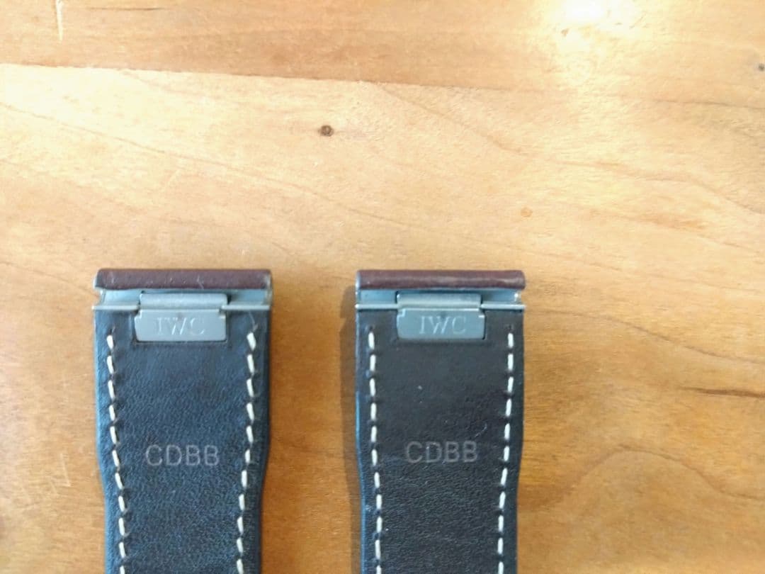 IWC 純正 EASX-CHANGE カーフスキン ブラウンレザーストラップ