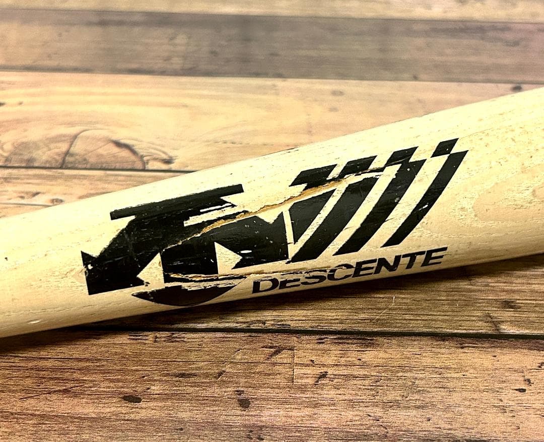 【24時間以内/匿名配送】実使用バット デサント タイガース 新庄剛志 ヒビあり