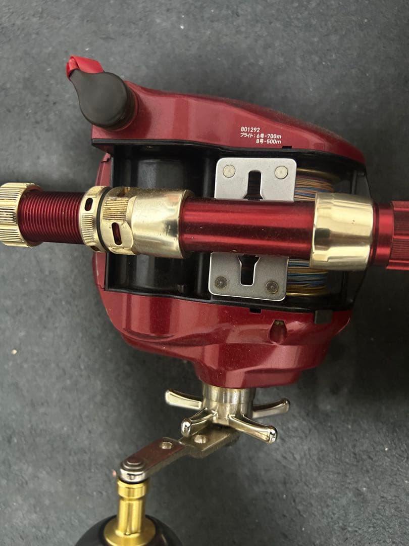 SEABORG 750MT 電動リール マグシールド レッド‼️