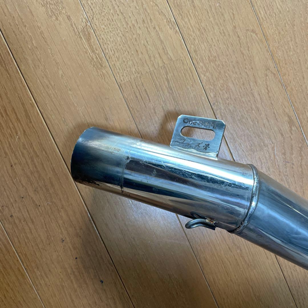 エイプ50(fi)専用　手曲げ　ワンズ菅　爆音菅