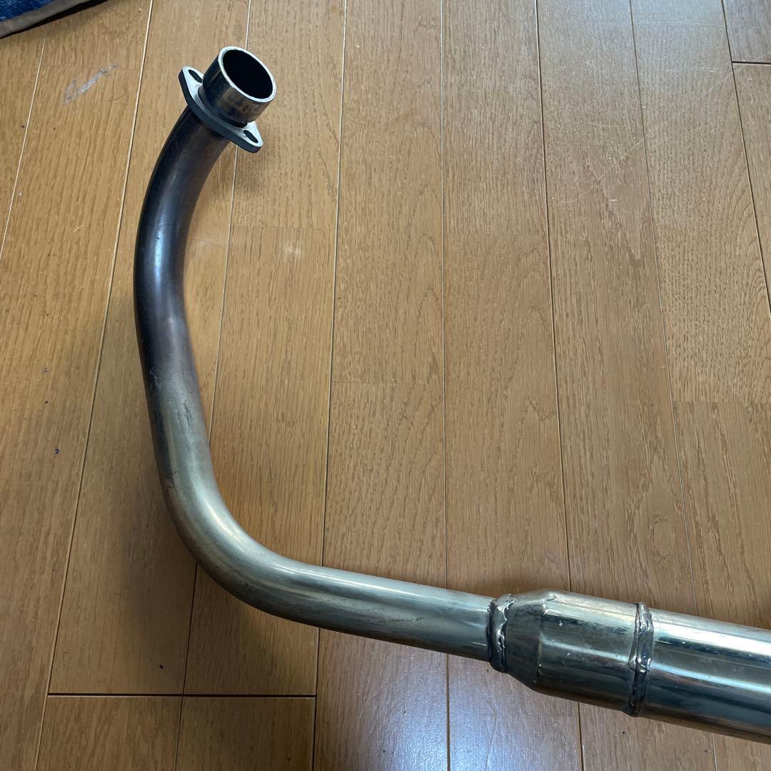 エイプ50(fi)専用　手曲げ　ワンズ菅　爆音菅