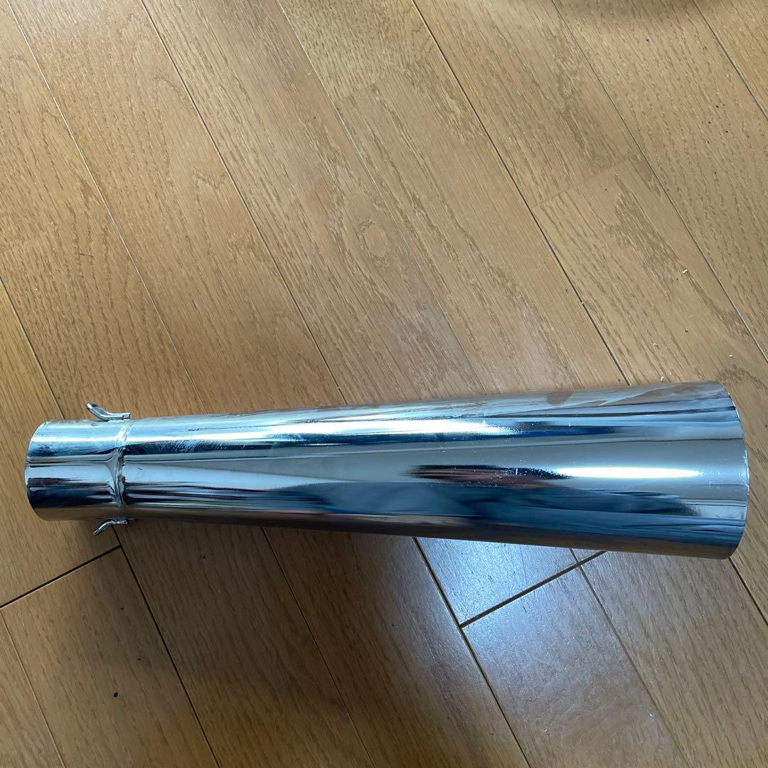 エイプ50(fi)専用　手曲げ　ワンズ菅　爆音菅