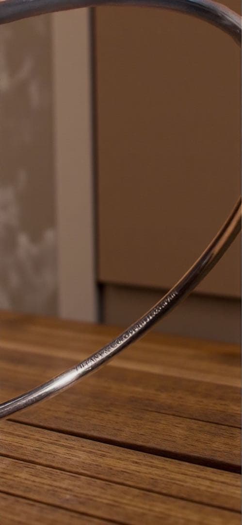 Tiffany&co ティファニー ダブルオープンハート バングル