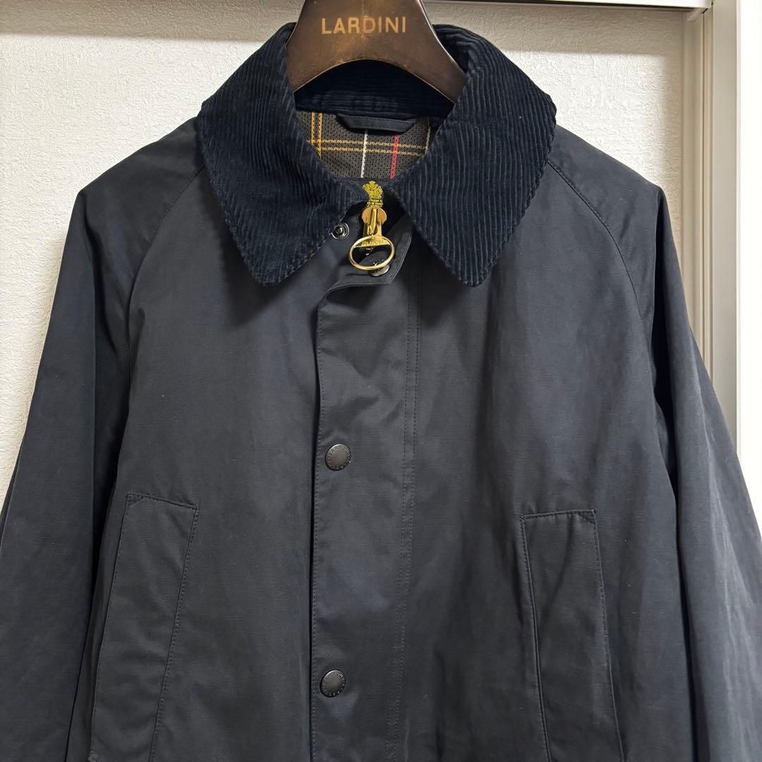 Barbour バブアー BEDALE SL PEACHEDビデイル 黒 40