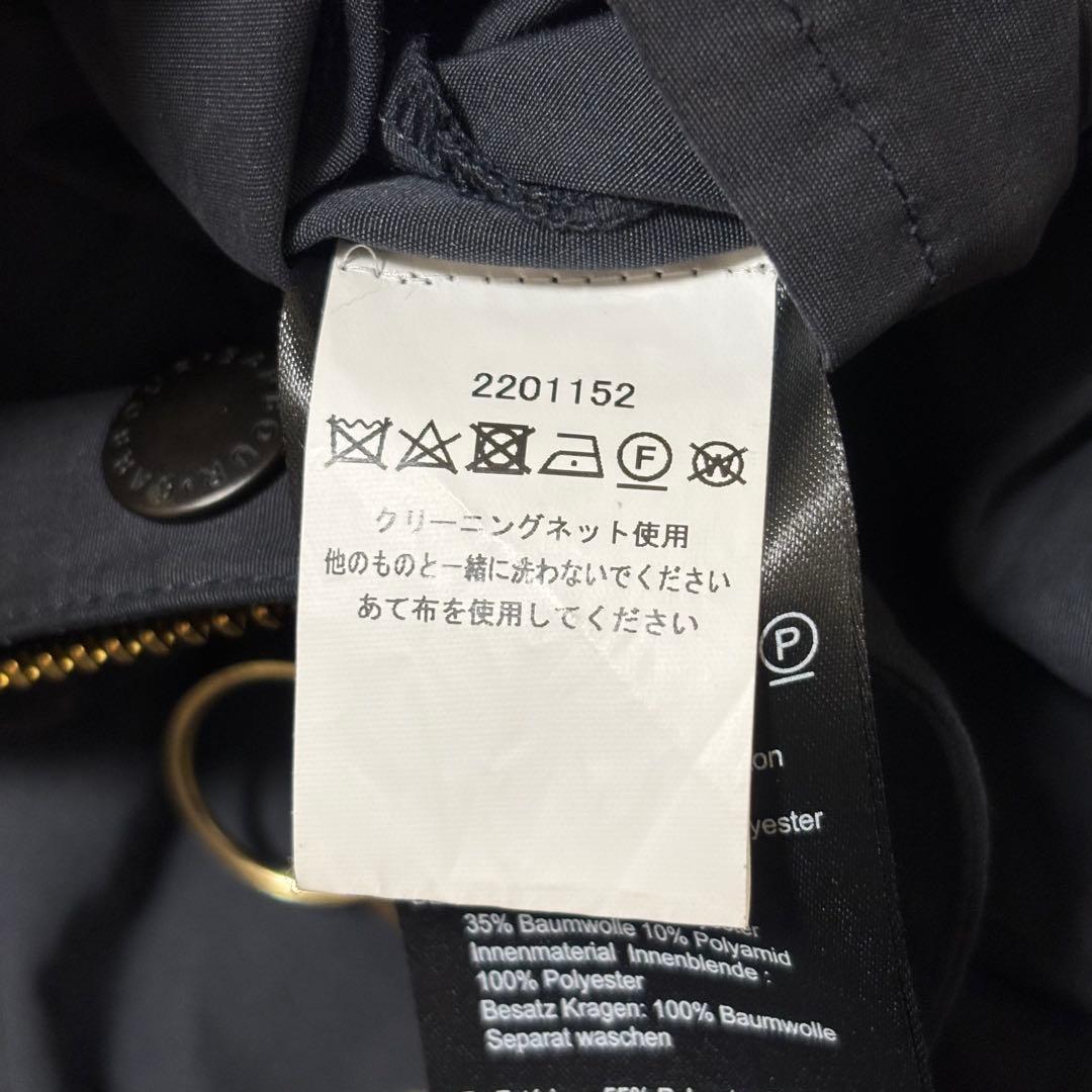 Barbour バブアー BEDALE SL PEACHEDビデイル 黒 40