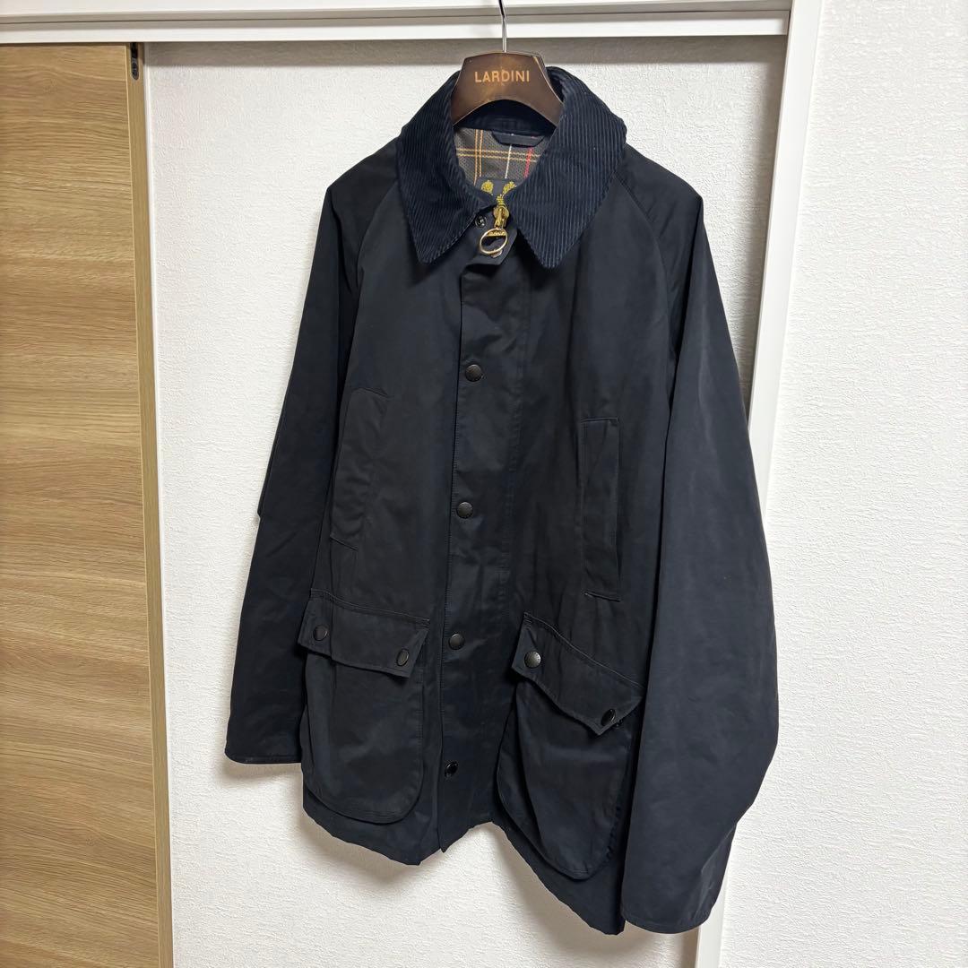 Barbour バブアー BEDALE SL PEACHEDビデイル 黒 40