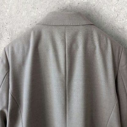 【新品】ニューヨーカー 大きめサイズ スカートスーツ ウール シルク素材