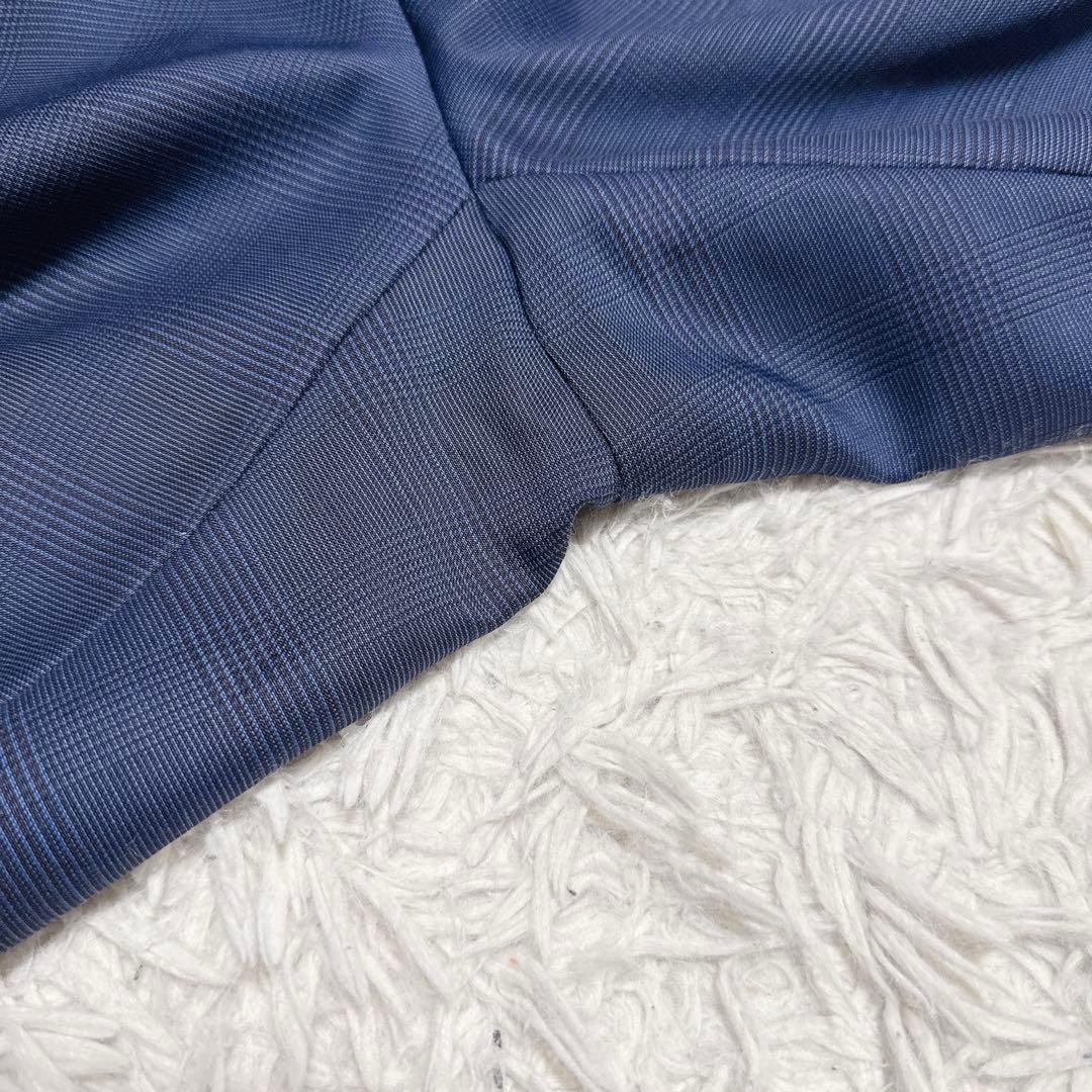 《高級生地》ブラックレーベルクレストブリッジ 3ピーススーツ ネイビー XL