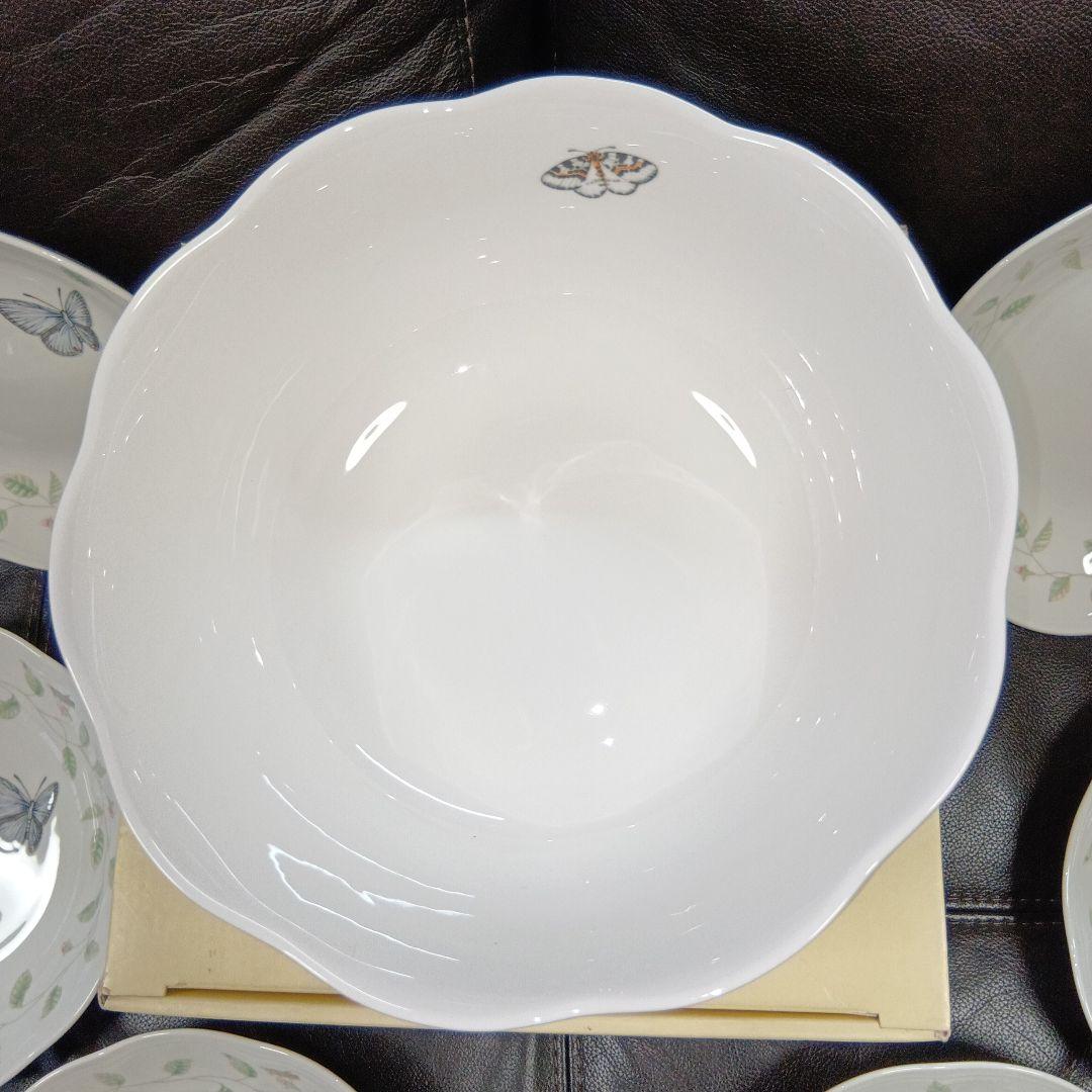 レノックス　 バタフライメドウ 7ピースパスタサラダセット新品