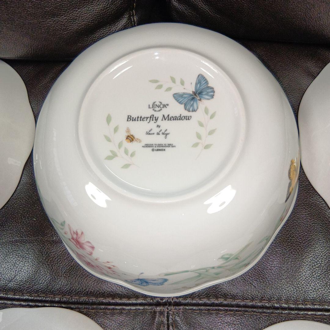 レノックス　 バタフライメドウ 7ピースパスタサラダセット新品