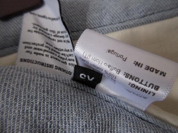 パンツ CAMIEL FORTGENS DENIM SUIT PANTS